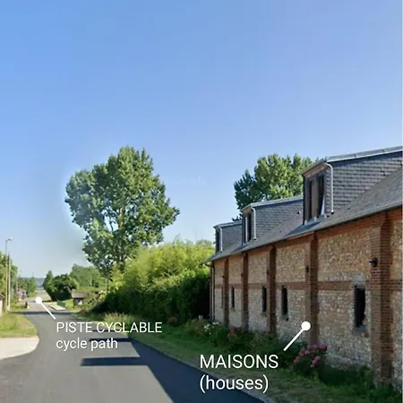 Domaine Des Cerisiers - Piste Cyclable Reliant Honfleur - Parking Prive & Grand Jardin דירה Berville-sur-Mer