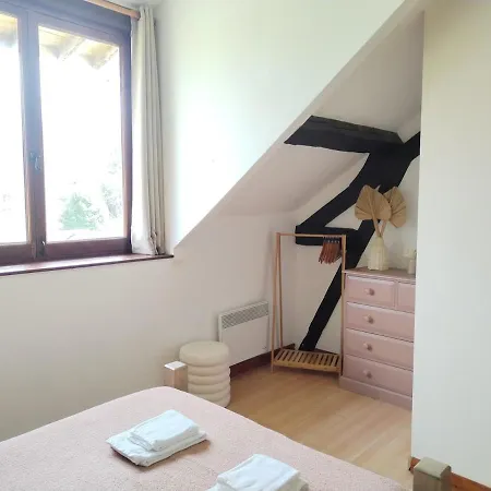 Apartment Domaine Des Cerisiers - Piste Cyclable Reliant Honfleur - Parking Prive & Grand Jardin